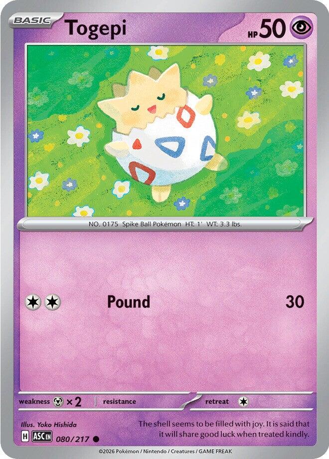 Togepi (080/217) [Mega Evolution: Ascended Heroes] | Exor Games Summserside