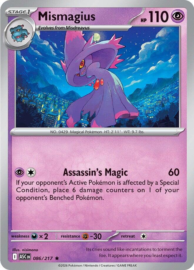 Mismagius (086/217) [Mega Evolution: Ascended Heroes] | Exor Games Summserside