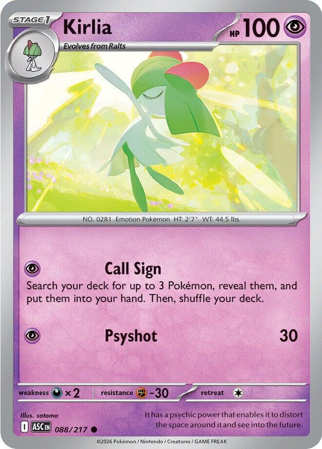 Kirlia (088/217) [Mega Evolution: Ascended Heroes] | Exor Games Summserside