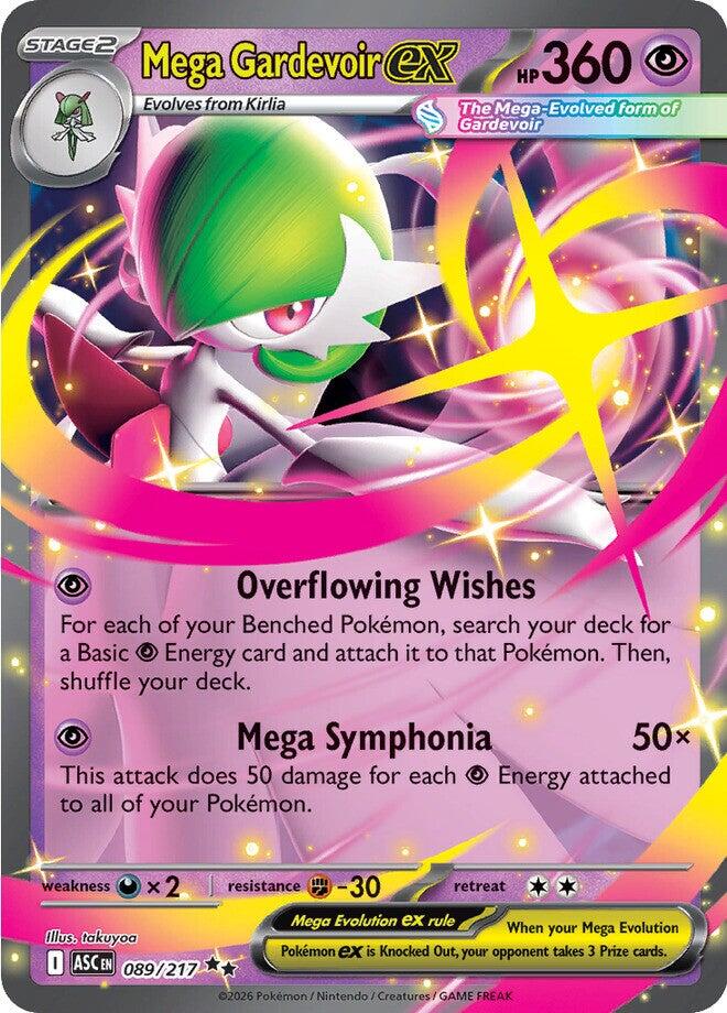 Mega Gardevoir ex (089/217) [Mega Evolution: Ascended Heroes] | Exor Games Summserside