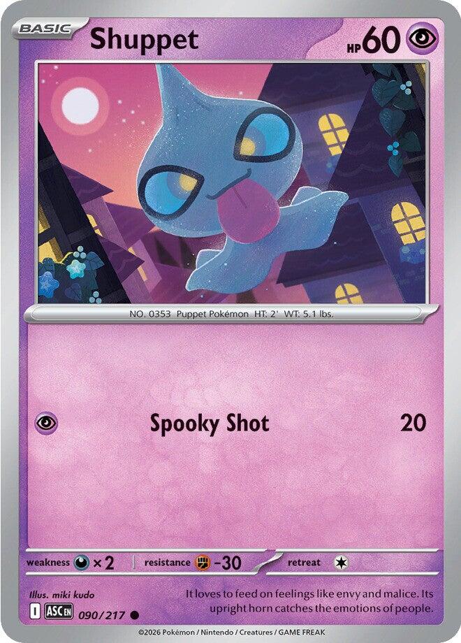 Shuppet (090/217) [Mega Evolution: Ascended Heroes] | Exor Games Summserside
