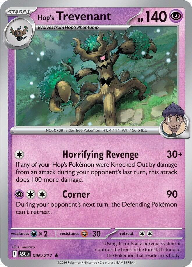 Hop's Trevenant (096/217) [Mega Evolution: Ascended Heroes] | Exor Games Summserside