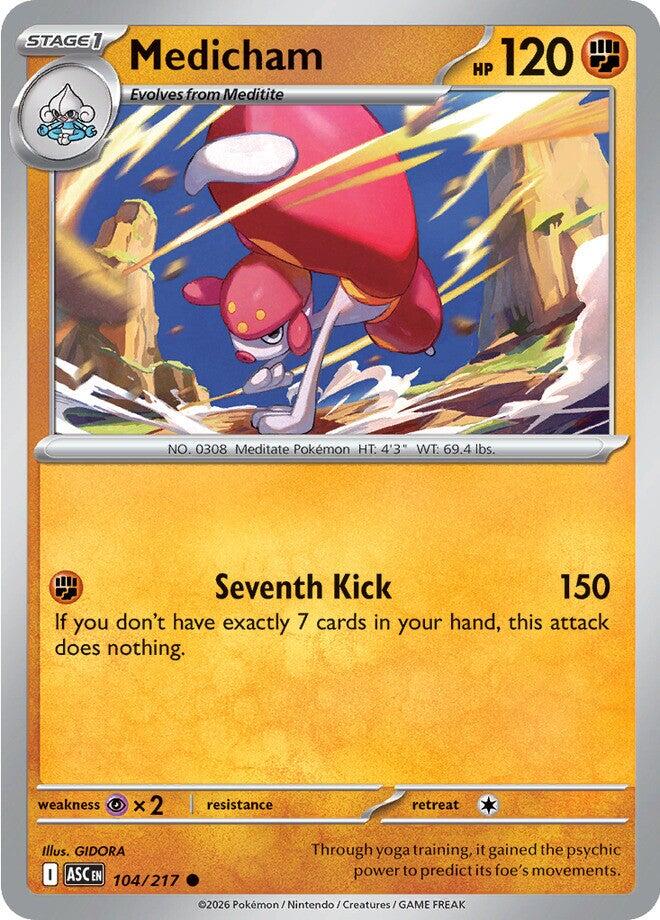 Medicham (104/217) [Mega Evolution: Ascended Heroes] | Exor Games Summserside