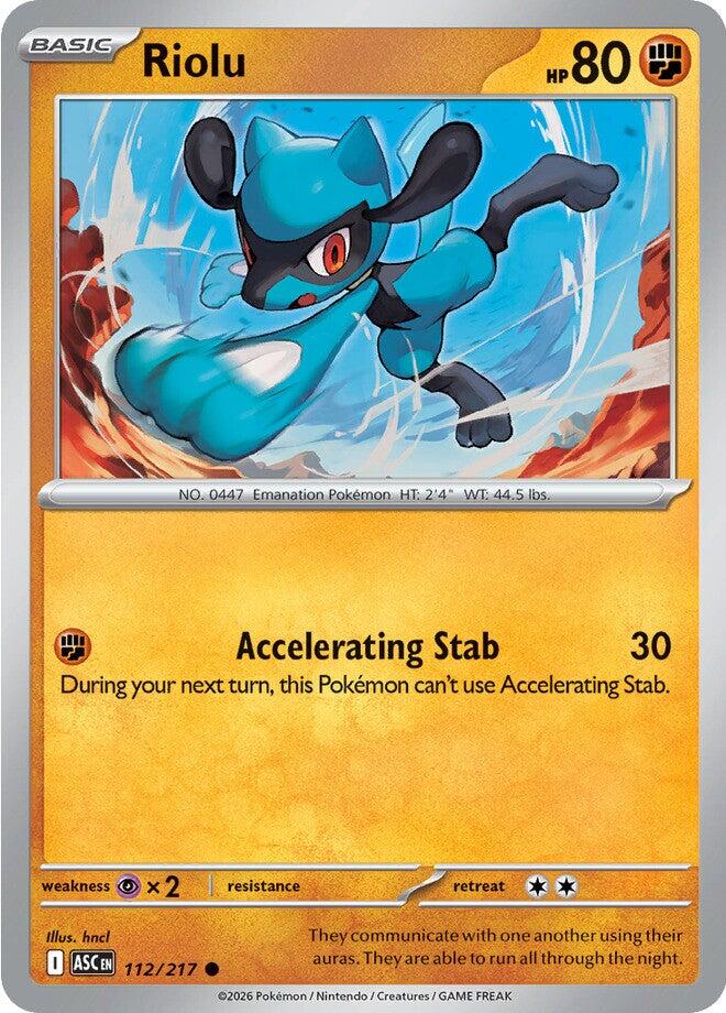 Riolu (112/217) [Mega Evolution: Ascended Heroes] | Exor Games Summserside
