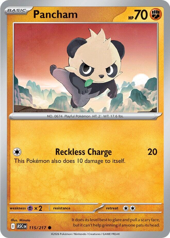 Pancham (115/217) [Mega Evolution: Ascended Heroes] | Exor Games Summserside
