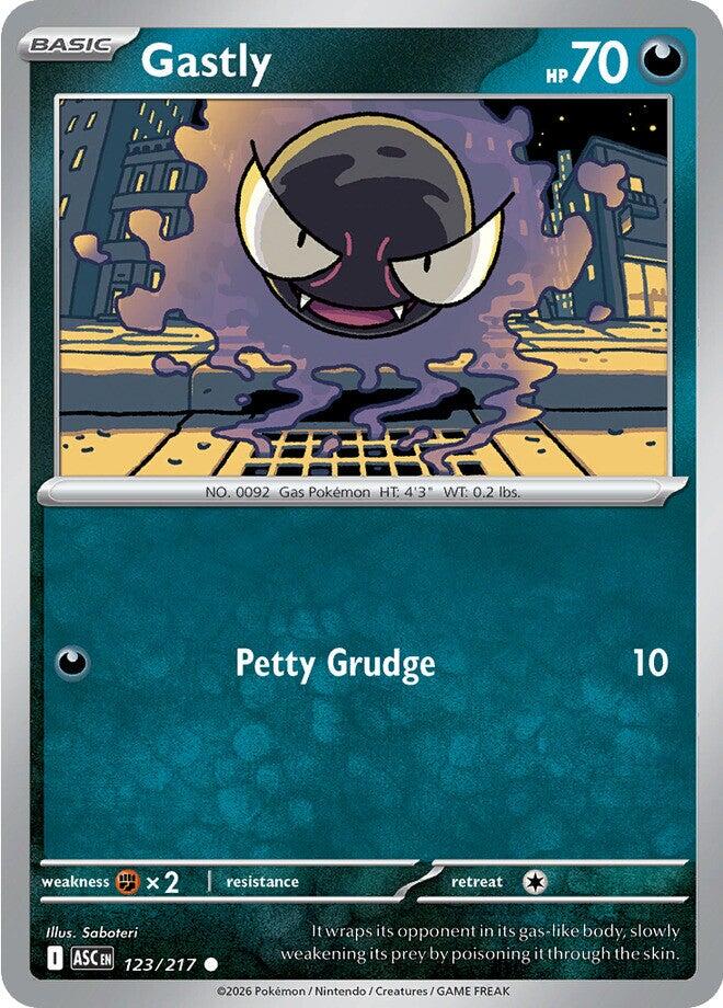 Gastly (123/217) [Mega Evolution: Ascended Heroes] | Exor Games Summserside