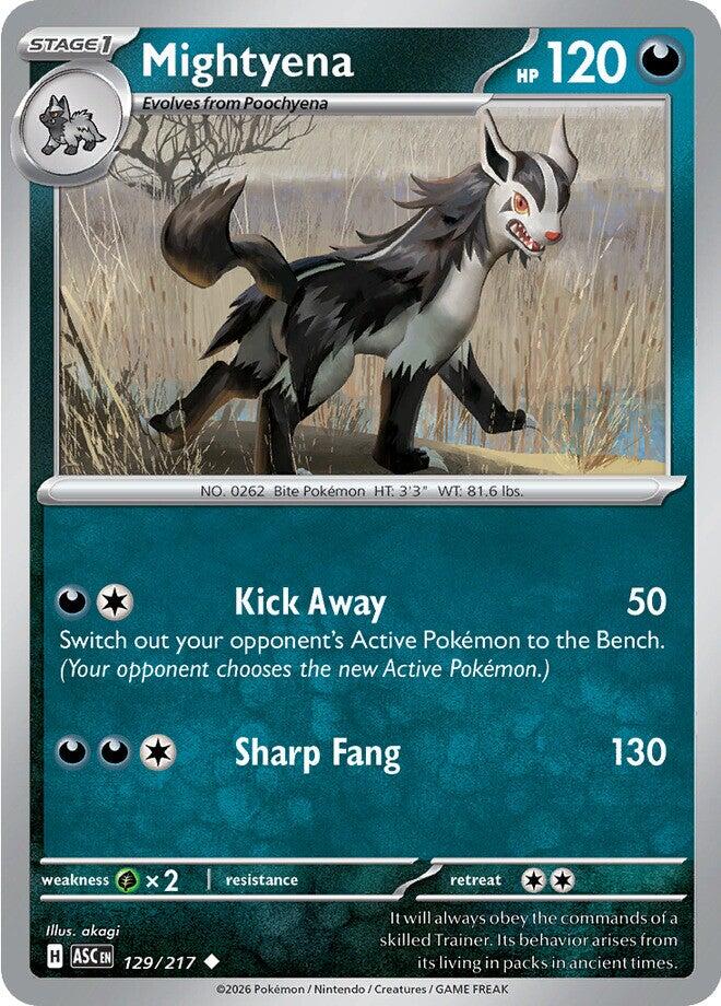 Mightyena (129/217) [Mega Evolution: Ascended Heroes] | Exor Games Summserside