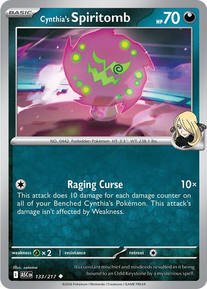 Cynthia's Spiritomb (133/217) [Mega Evolution: Ascended Heroes] | Exor Games Summserside