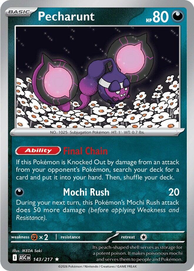 Pecharunt (143/217) [Mega Evolution: Ascended Heroes] | Exor Games Summserside