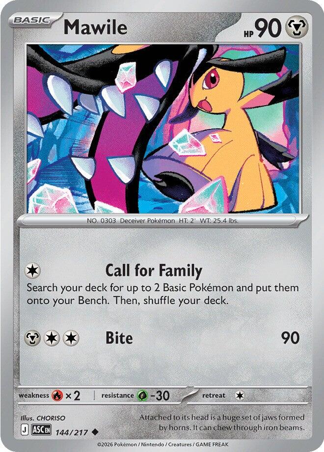 Mawile (144/217) [Mega Evolution: Ascended Heroes] | Exor Games Summserside