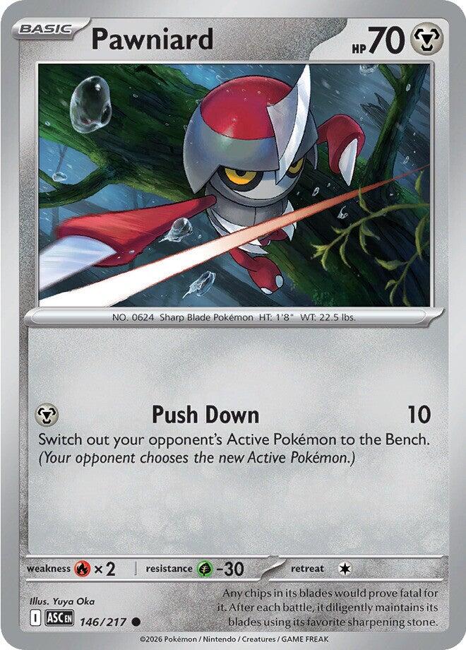 Pawniard (146/217) [Mega Evolution: Ascended Heroes] | Exor Games Summserside