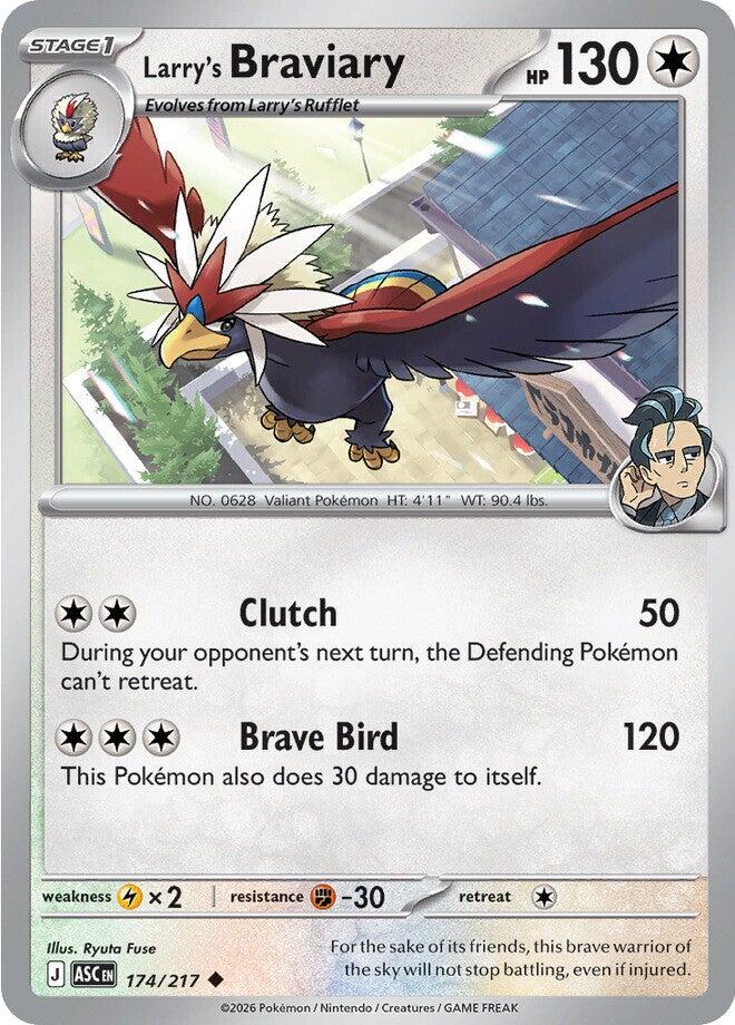 Larry's Braviary (174/217) [Mega Evolution: Ascended Heroes] | Exor Games Summserside