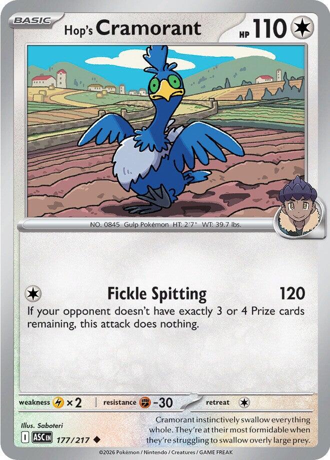 Hop's Cramorant (177/217) [Mega Evolution: Ascended Heroes] | Exor Games Summserside