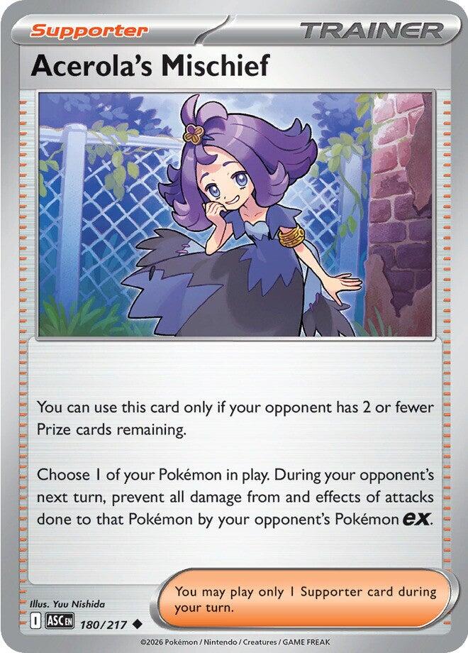 Acerola's Mischief (180/217) [Mega Evolution: Ascended Heroes] | Exor Games Summserside