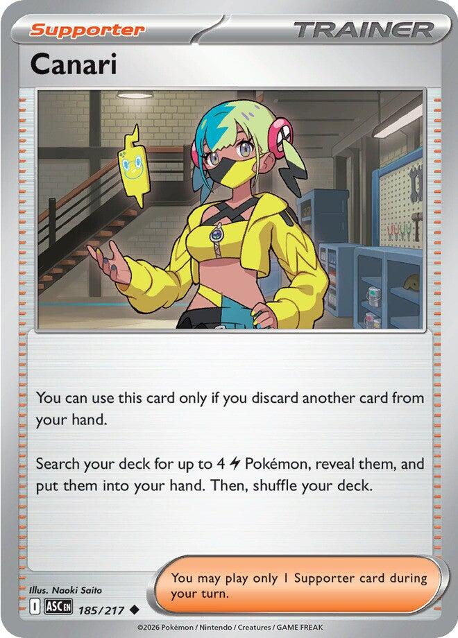 Canari (185/217) [Mega Evolution: Ascended Heroes] | Exor Games Summserside