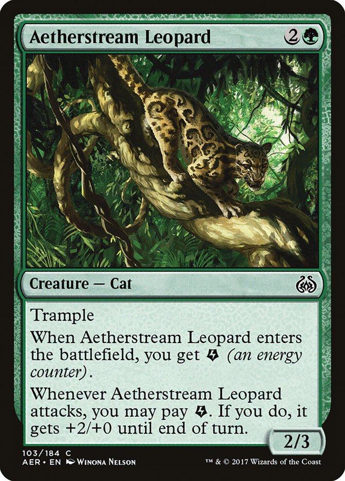 Aetherstream Leopard [Aether Revolt] | Exor Games Summserside
