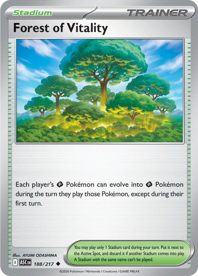 Forest of Vitality (188/217) [Mega Evolution: Ascended Heroes] | Exor Games Summserside