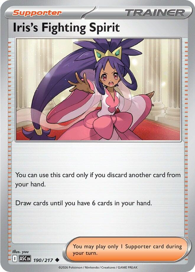 Iris's Fighting Spirit (190/217) [Mega Evolution: Ascended Heroes] | Exor Games Summserside