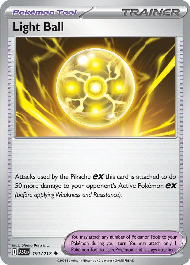 Light Ball (191/217) [Mega Evolution: Ascended Heroes] | Exor Games Summserside