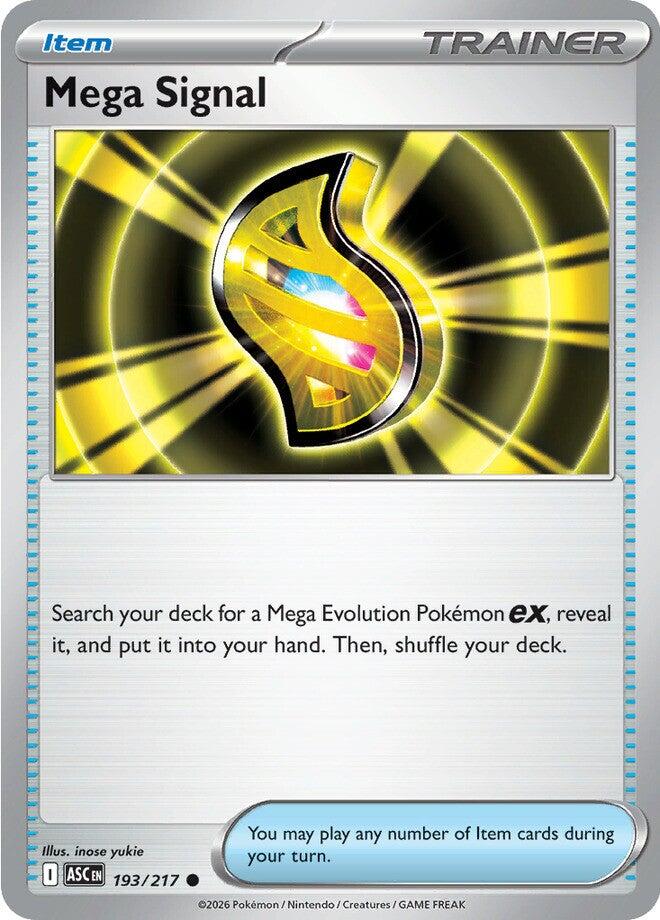 Mega Signal (193/217) [Mega Evolution: Ascended Heroes] | Exor Games Summserside