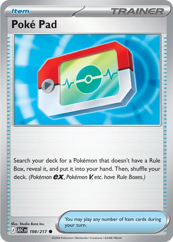 Poke Pad (198/217) [Mega Evolution: Ascended Heroes] | Exor Games Summserside