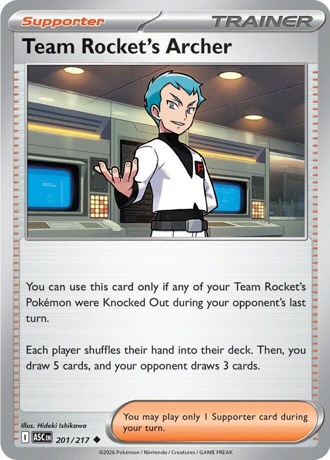 Team Rocket's Archer (201/217) [Mega Evolution: Ascended Heroes] | Exor Games Summserside