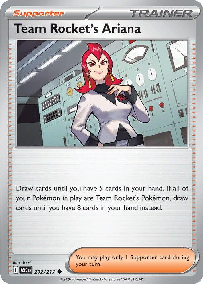 Team Rocket's Ariana (202/217) [Mega Evolution: Ascended Heroes] | Exor Games Summserside