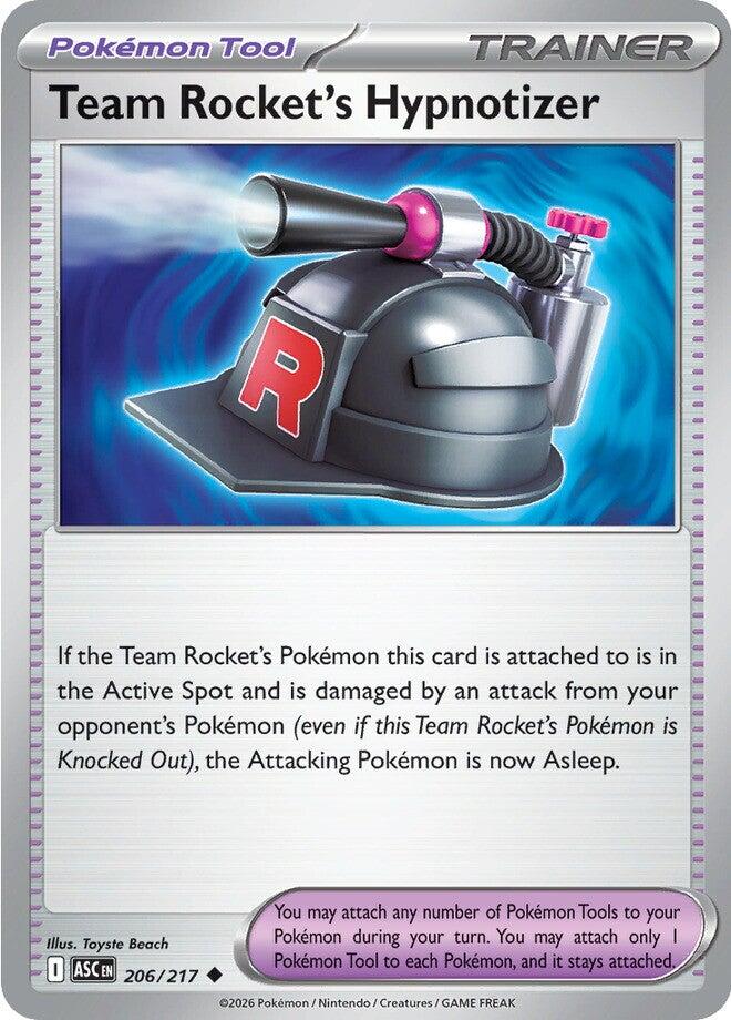 Team Rocket's Hypnotizer (206/217) [Mega Evolution: Ascended Heroes] | Exor Games Summserside