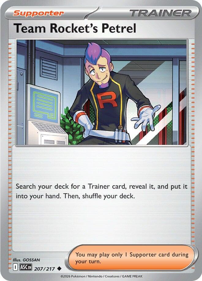 Team Rocket's Petrel (207/217) [Mega Evolution: Ascended Heroes] | Exor Games Summserside
