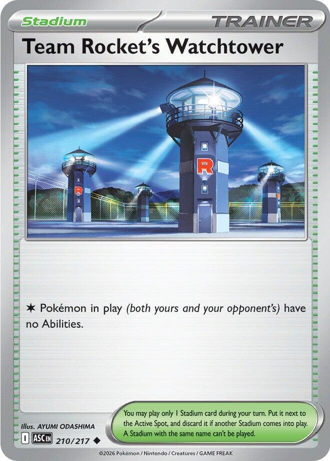 Team Rocket's Watchtower (210/217) [Mega Evolution: Ascended Heroes] | Exor Games Summserside