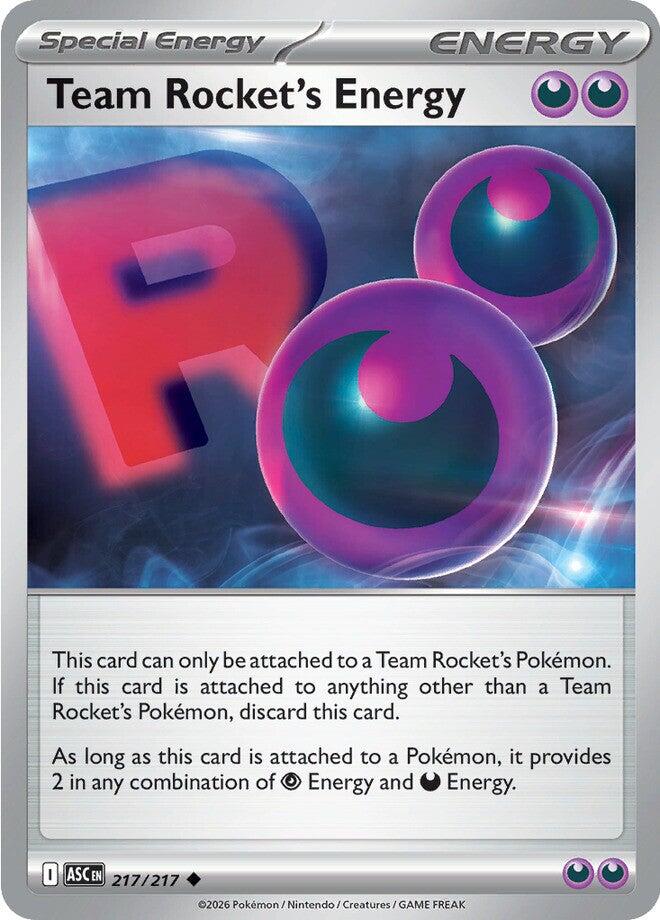 Team Rocket's Energy (217/217) [Mega Evolution: Ascended Heroes] | Exor Games Summserside