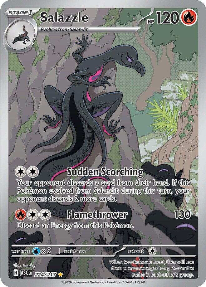 Salazzle (224/217) [Mega Evolution: Ascended Heroes] | Exor Games Summserside