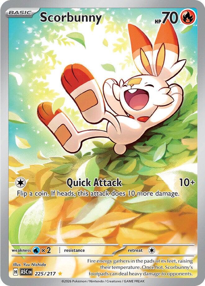 Scorbunny (225/217) [Mega Evolution: Ascended Heroes] | Exor Games Summserside