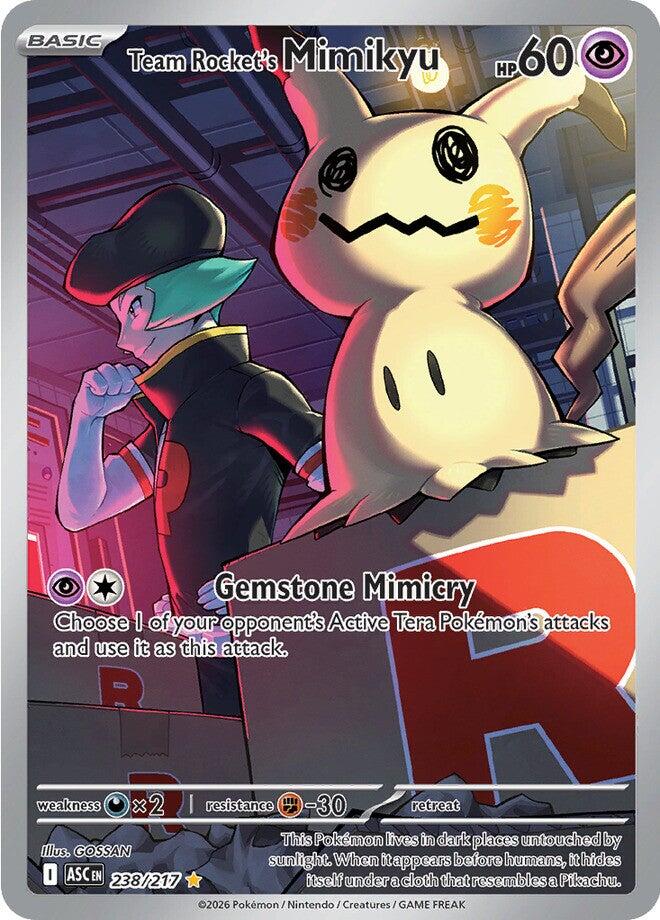 Team Rocket's Mimikyu (238/217) [Mega Evolution: Ascended Heroes] | Exor Games Summserside