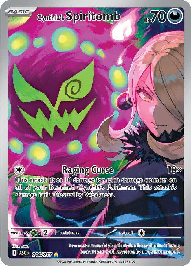 Cynthia's Spiritomb (244/217) [Mega Evolution: Ascended Heroes] | Exor Games Summserside
