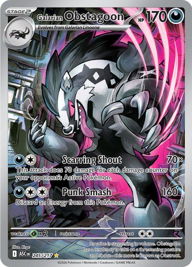 Galarian Obstagoon (245/217) [Mega Evolution: Ascended Heroes] | Exor Games Summserside