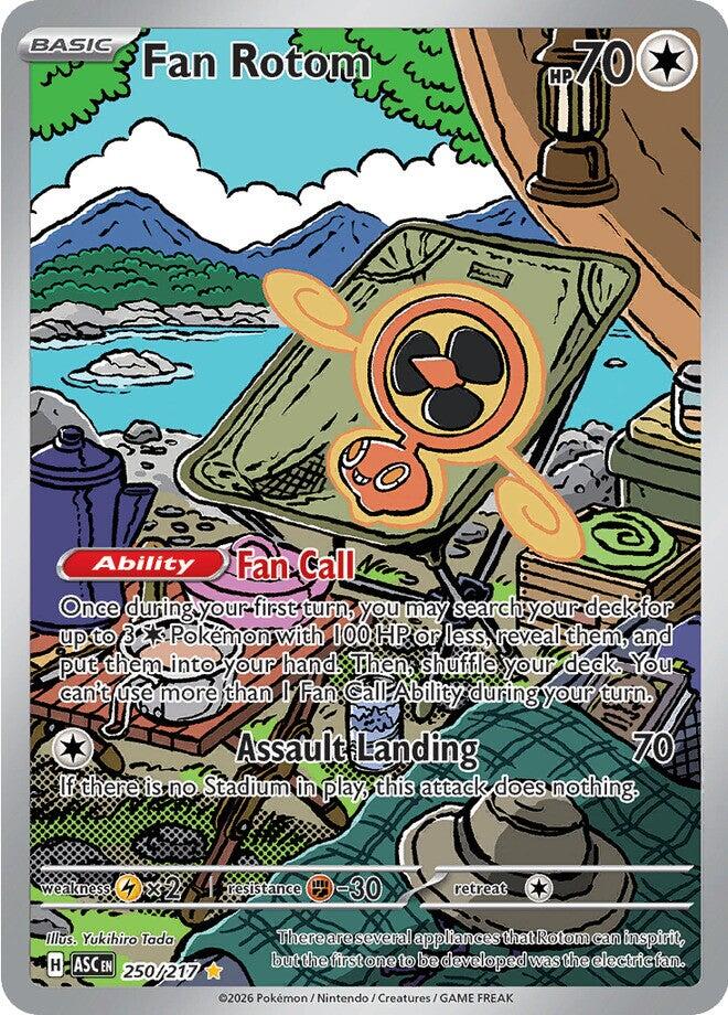 Fan Rotom (250/217) [Mega Evolution: Ascended Heroes] | Exor Games Summserside