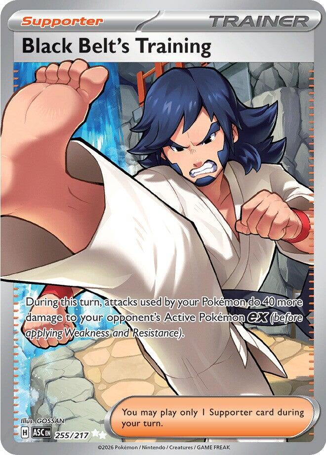 Black Belt's Training (255/217) [Mega Evolution: Ascended Heroes] | Exor Games Summserside