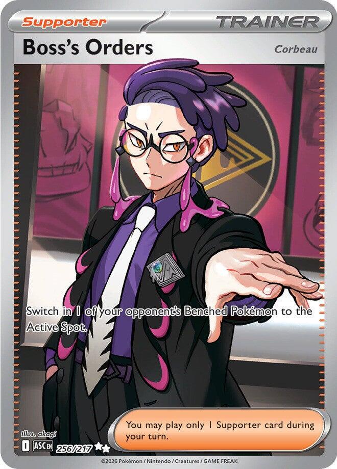 Boss's Orders [Corbeau] - 256/217 [Mega Evolution: Ascended Heroes] | Exor Games Summserside