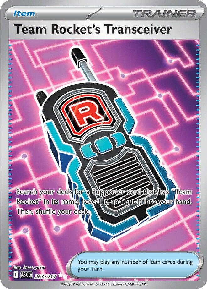 Team Rocket's Transceiver (263/217) [Mega Evolution: Ascended Heroes] | Exor Games Summserside