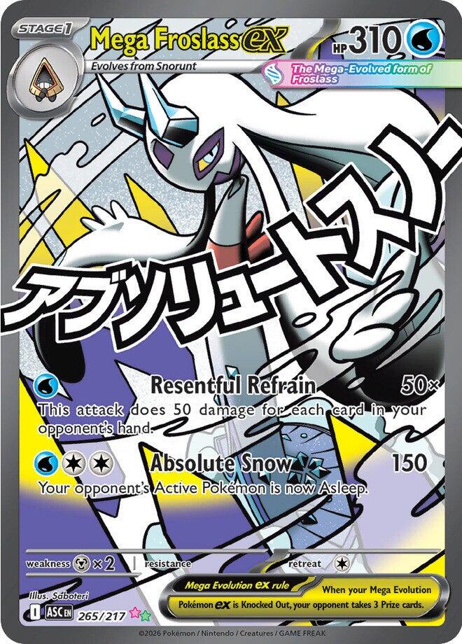Mega Froslass ex (265/217) [Mega Evolution: Ascended Heroes] | Exor Games Summserside