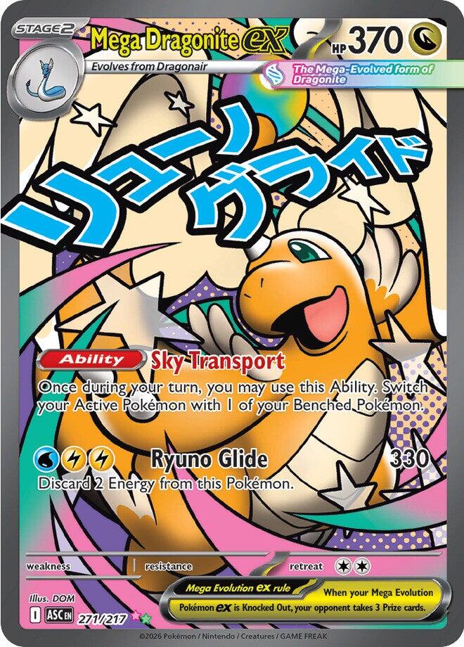 Mega Dragonite ex (271/217) [Mega Evolution: Ascended Heroes] | Exor Games Summserside