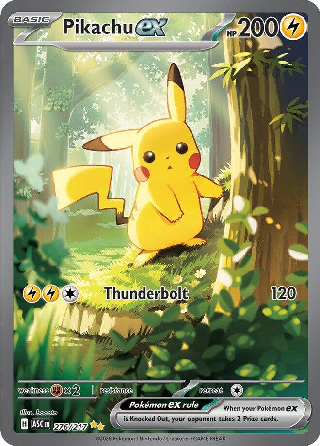 Pikachu ex (276/217) [Mega Evolution: Ascended Heroes] | Exor Games Summserside