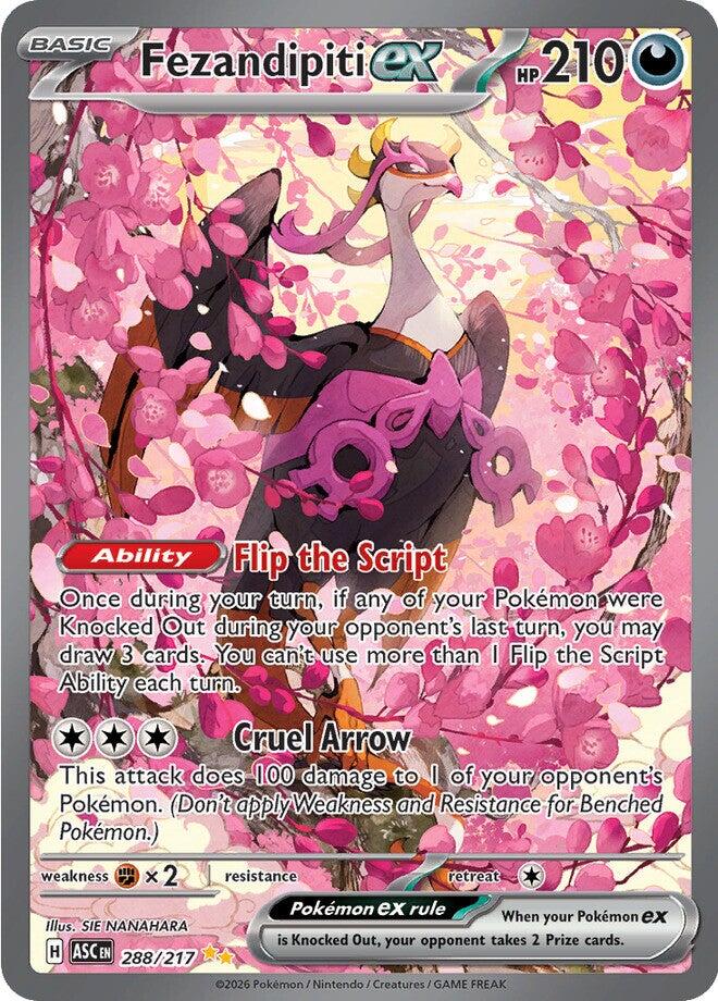Fezandipiti ex (288/217) [Mega Evolution: Ascended Heroes] | Exor Games Summserside