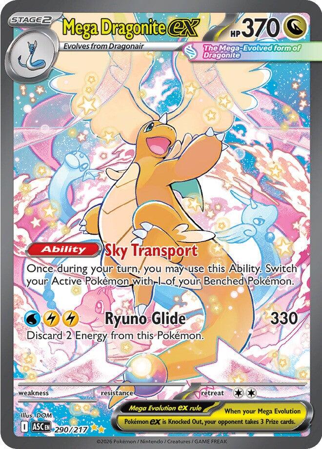 Mega Dragonite ex (290/217) [Mega Evolution: Ascended Heroes] | Exor Games Summserside