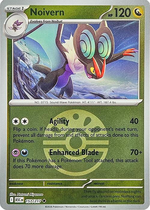 Noivern (157/217) (Friend Ball) [Mega Evolution: Ascended Heroes] | Exor Games Summserside