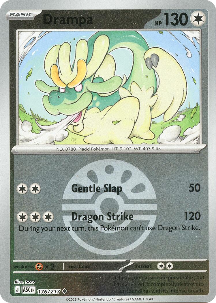 Drampa (176/217) (Friend Ball) [Mega Evolution: Ascended Heroes] | Exor Games Summserside