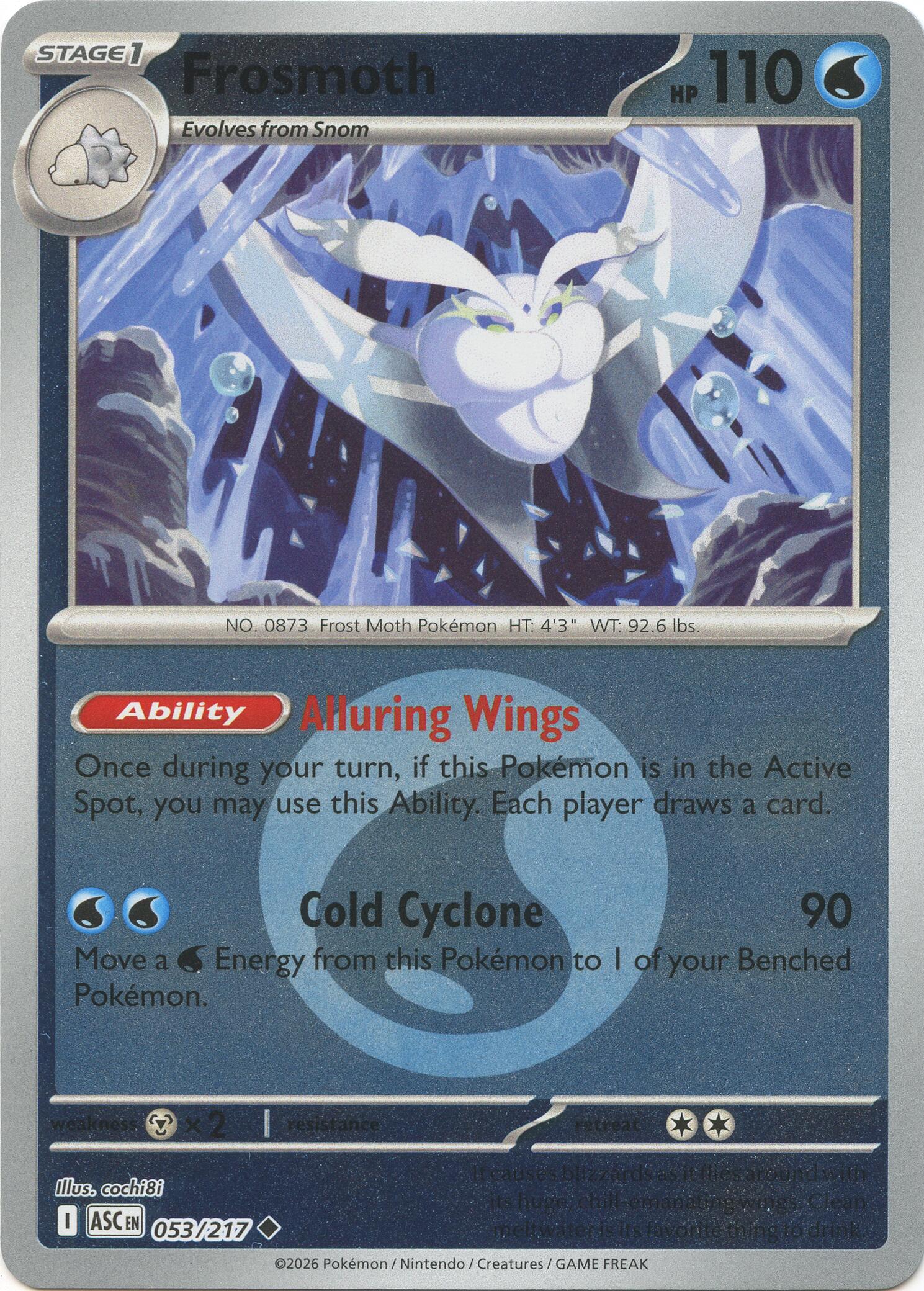 Frosmoth (053/217) (Energy Symbol Pattern) [Mega Evolution: Ascended Heroes] | Exor Games Summserside