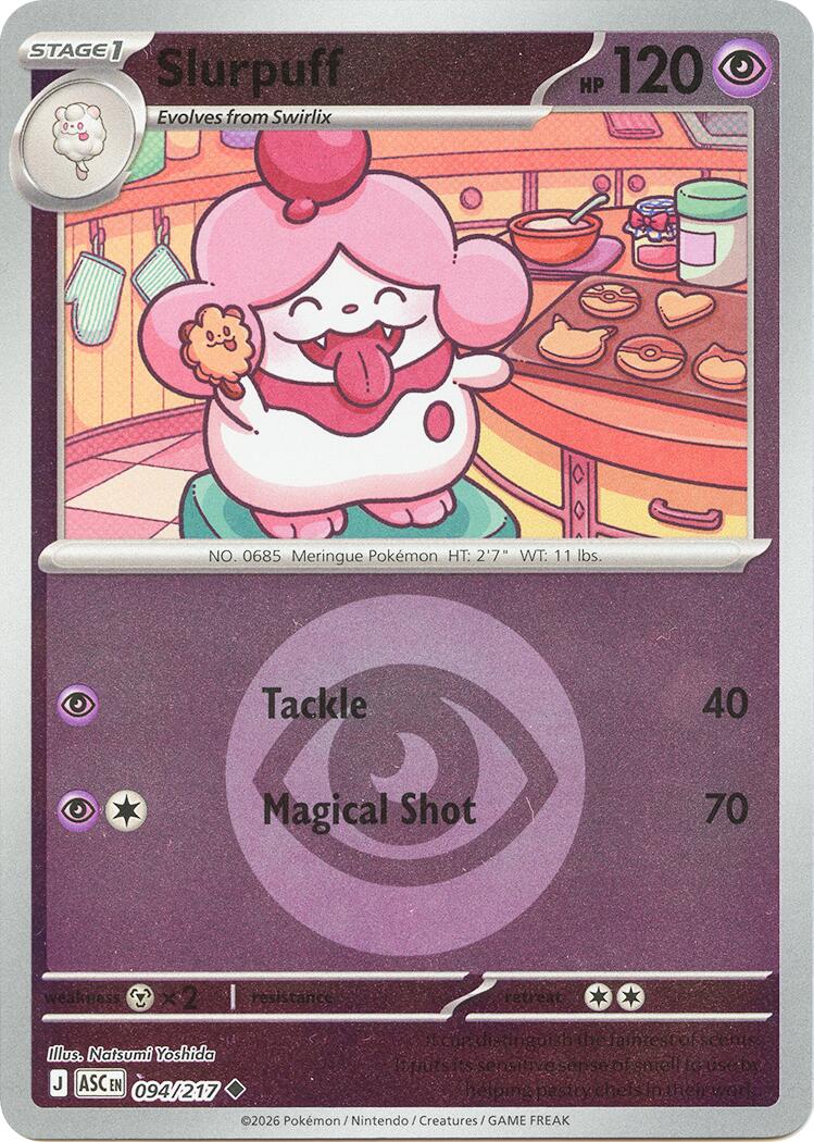 Slurpuff (094/217) (Energy Symbol Pattern) [Mega Evolution: Ascended Heroes] | Exor Games Summserside
