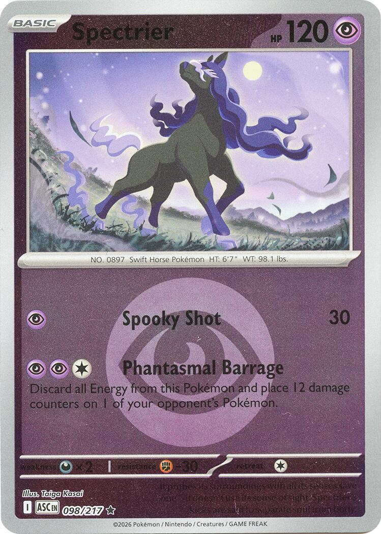 Spectrier (098/217) (Energy Symbol Pattern) [Mega Evolution: Ascended Heroes] | Exor Games Summserside